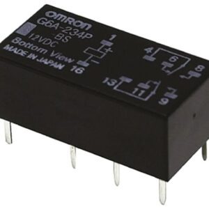 Relay DPDT 2A 12Vdc (Non-latching)