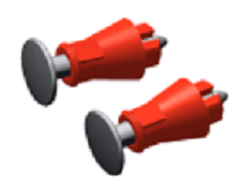 43xx Mogul OO Buffers Churchward PAIR