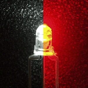 LED 3mm Red/White Common Anode inc. 680R