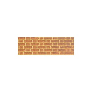 Flemish Bond Brickwork 10mm 58723