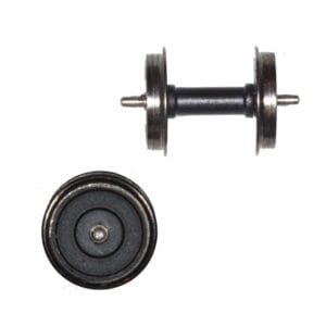 A3 / A4 N Wheel & Axle Set Black Tender