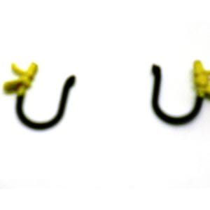 Class 68 OO Long Pipe Yellow PAIR