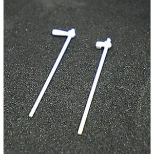 Class 08 O Handrail Front Step White PAIR