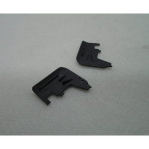 9F N Smoke Deflectors PAIR Weathered