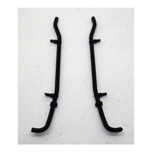 Class 122 OO Black Exhaust Slim PAIR