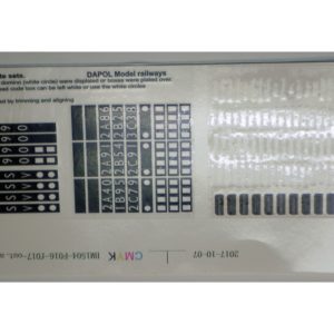 Class 121 OO Destination Blinds (Long)