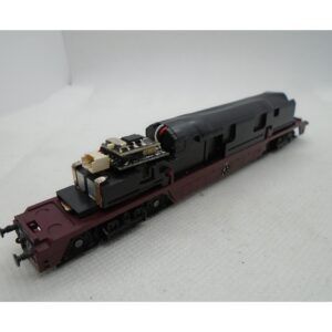 Class 52 N Motorised Chassis Maroon D1016