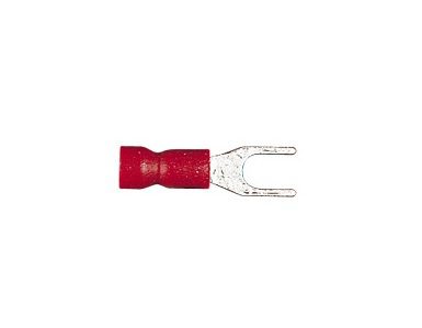 Crimp Terminals Fork Type Red (10 pack)