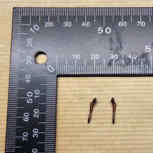 D Class OO Guard Iron SECR Burgundy PAIR