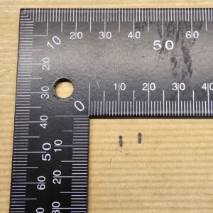 D Class OO Handrail Eyelet Dark Grey PAIR