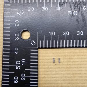 D Class OO Handrail Eyelet Silver PAIR