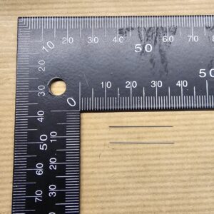 D Class OO Handrail Long Silver PAIR