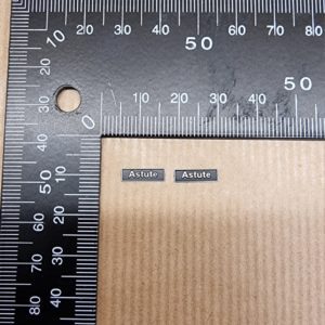 Class 68 OO Nameplate Astute PAIR