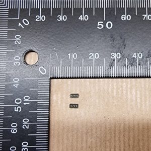 57xx N Number Plate 9744 Pair