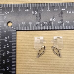 Class 68 OO Side Glazing L/R PAIR