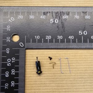 D Class OO Steam Reverser Assembly Black