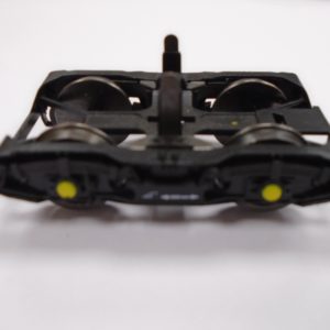 JHA OO Bogie Black with Orange Axle Cover