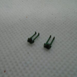 Class 73 OO Rigid Pipe Green PAIR