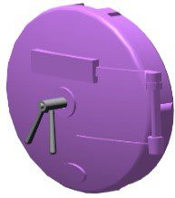 43xx Mogul OO Smokebox Door 6308