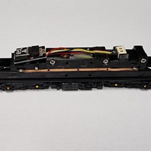 Class 73 N Motorised Chassis E6003 - red buffer beam