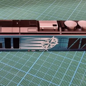 Class 68 OO Bodyshell DRS Evolution 68001