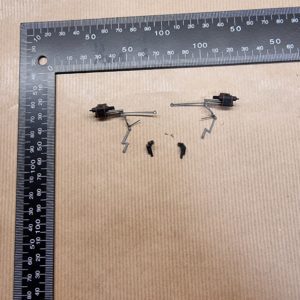 9F N Valve Gear, Piston & Motion Assembly Set Black Lined