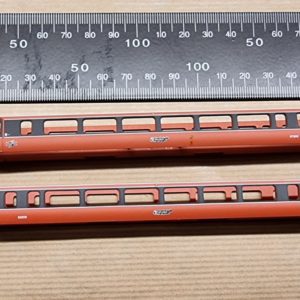 Class 156 N Bodyshell PAIR Transport SPT Orange & Black 156509 2D-021-004