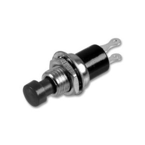 Push Button Switch Black Normally Open