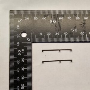 Class 121 / 122 O Handrail PAIR Long Blue