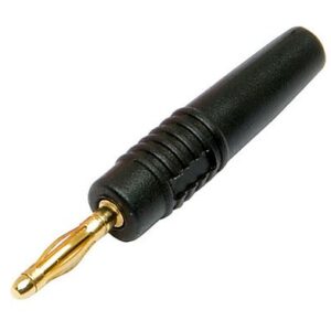 Banana Plug 2mm Black