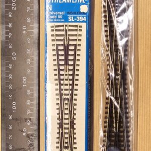 Peco SL-394 Insulfrog Long Crossing Steamline N Code 80