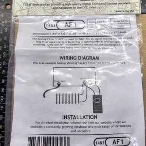 TCS AF1 Analog Filter