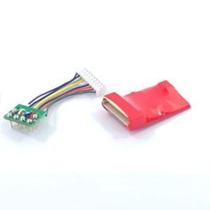 Gaugemaster DCC96 Ruby Standard 2fn 8-Pin decoder with harness