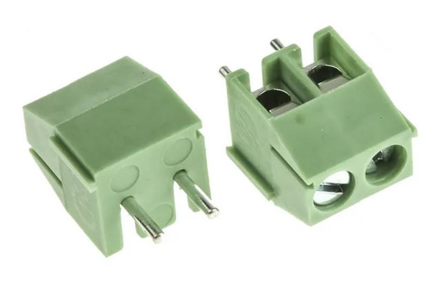 PCB Screw Terminal Block 2-way 3.5mm Pitch - In-Gauge Ltd Dapol Spares ...