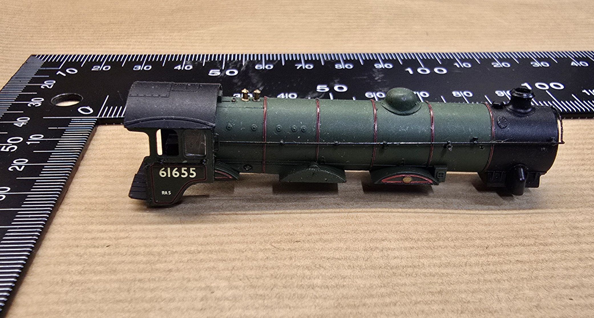 Grade III B17 Bodyshell 61655 BR Green N Gauge - In-Gauge Ltd Dapol ...