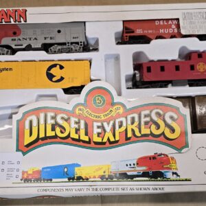 Grade III Bachmann Set 00091 Diesel Express Santa Fe + 3 Wagons - missing detail
