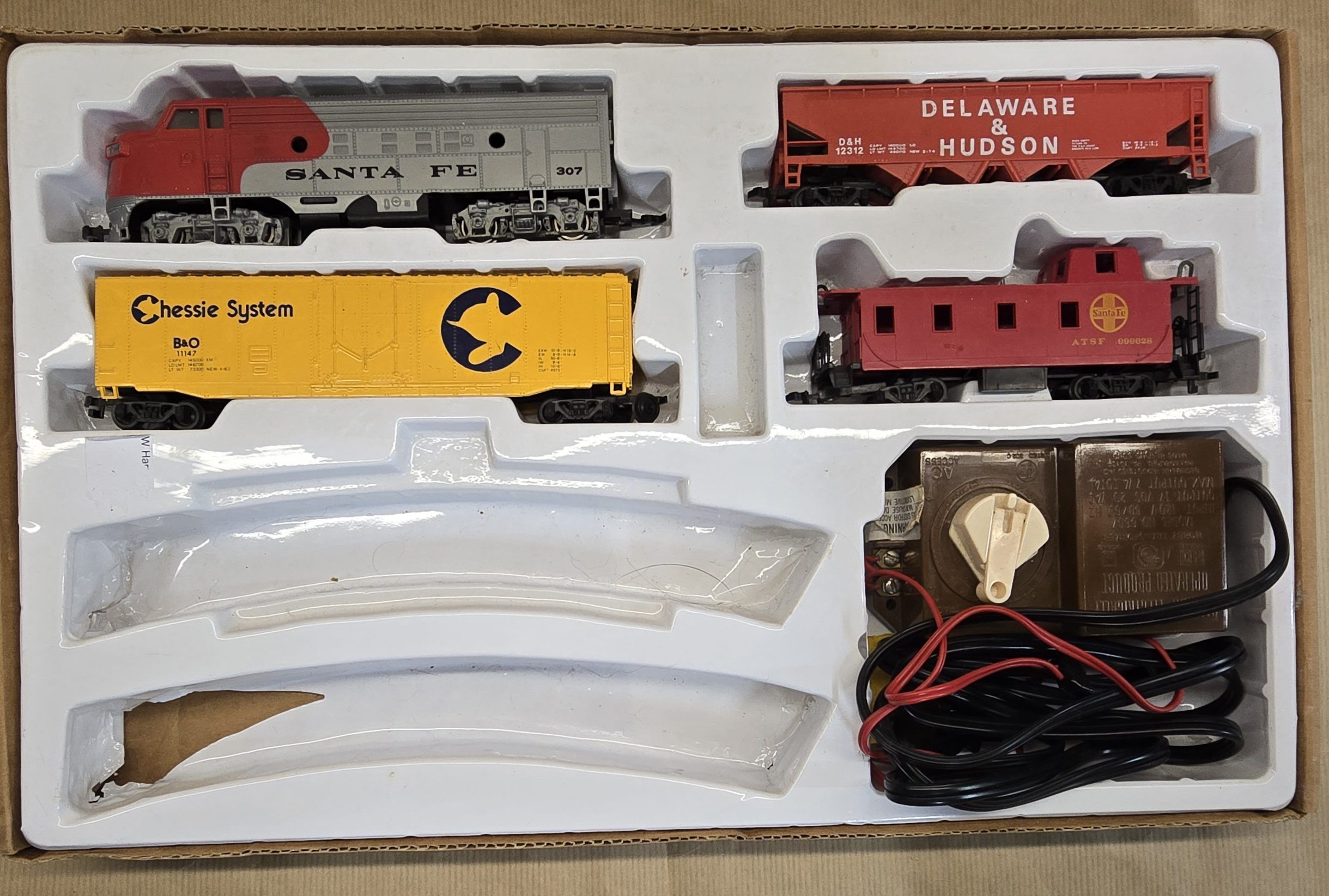 Grade III Bachmann Set 00091 Diesel Express Santa Fe + 3 Wagons ...