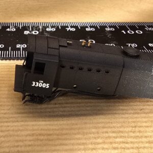 Grade III Q1 Bodyshell 33005 SR Black N Gauge