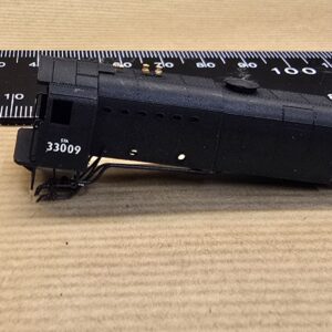 Grade III Q1 Bodyshell 33009 SR Black N Gauge