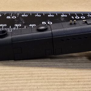 Grade III Q1 Bodyshell C28 SR Black N Gauge