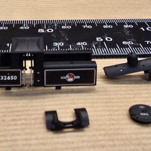 Grade III Terrier Bodyshell 32650 BR Black N Gauge