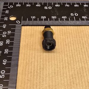 Panel Mount Socket 4mm Black