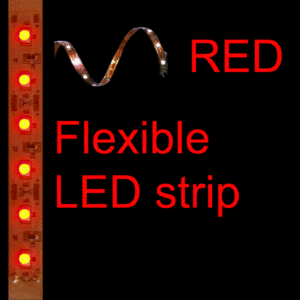 Carriage LED Flexible Lighting Strip Red