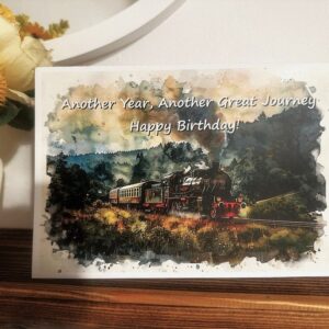 Birthday Card "Another Year, Another Great Journey..."