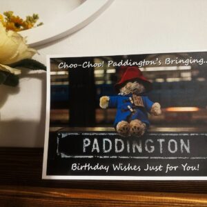 Birthday Card "Paddington" - Birthday Wishes Just for You!