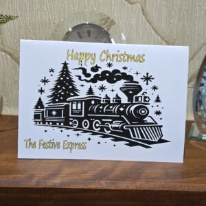 Christmas Card Silhouette