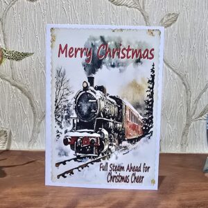 Christmas Card Stamp