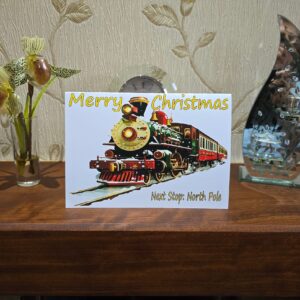 Christmas Card US Train