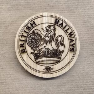 Bamboo Fridge Magnet Bottle Opener - BR Early Crest (Made to Order)