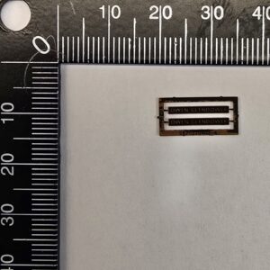 Britannia N Nameplate "Owen Glendower" PAIR